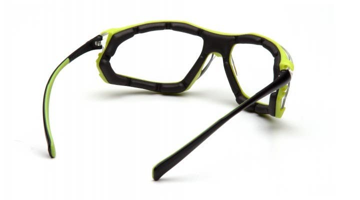 Pyramex SBL93 Proximity Safety Glasses w/Black & Lime Frame