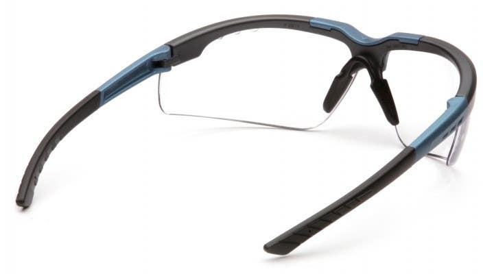Pyramex SNC48 Reatta Safety Glasses w/Blue & Charcoal Frame