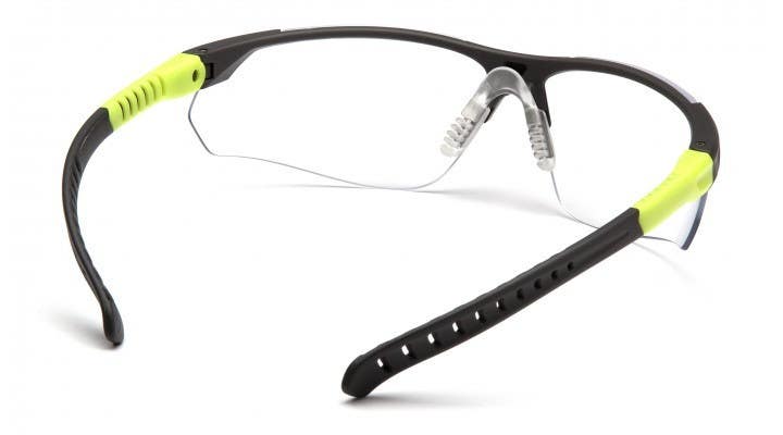 Pyramex SGL101 Sitecore Safety Glasses w/Gray & Lime Temples
