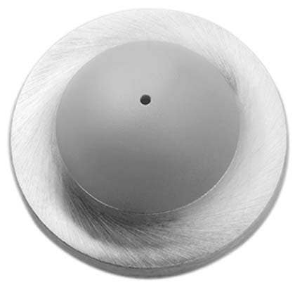 Rockwood 401 Convex Solid Cast Wall Stop RH WS/ Plastic Anchor Fastener