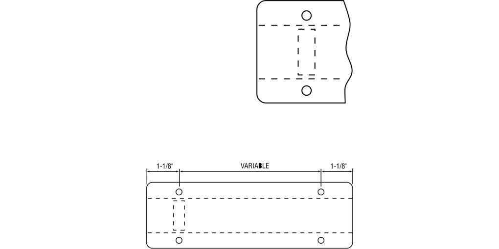 Rockwood 590DA Double Acting Strike