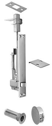 Rockwood 2848 Automatic Flush Bolt with Bottom For Fire Rated Metal Doors Fire Bolt