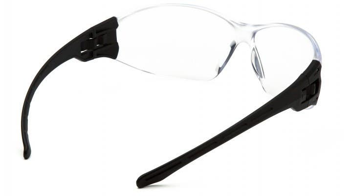 Pyramex SB95 Trulock Safety Glasses w/Black Temples