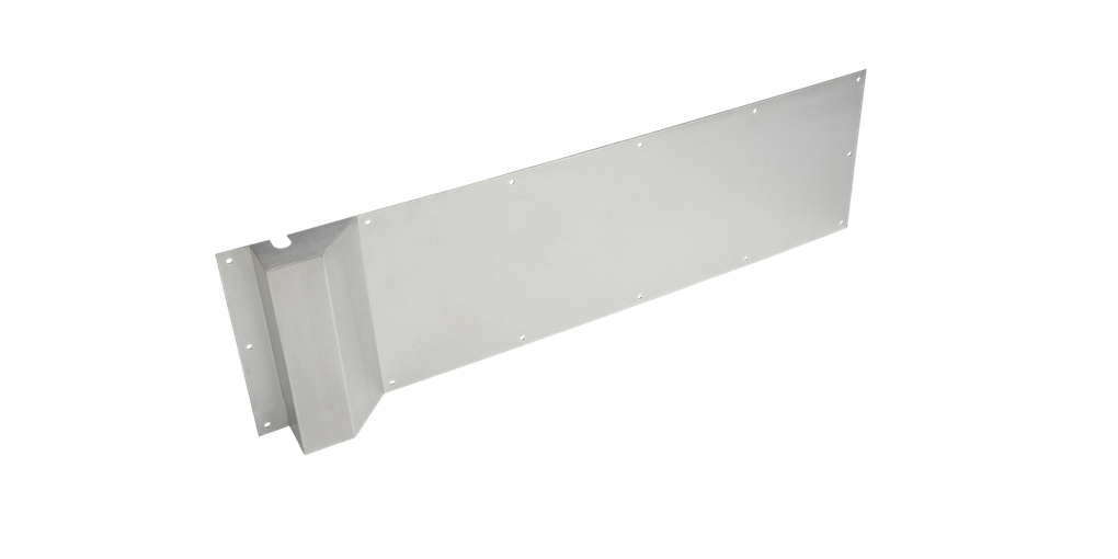 Rockwood BFLG1050 Vertical Rod Latch Guard Cover, Up to 36" Door Width