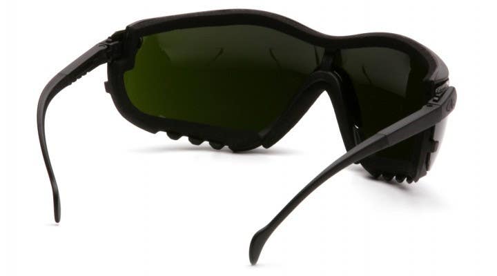 Pyramex GB18 V2G IR Filter Safety Glasses w/Black Strap and Temples