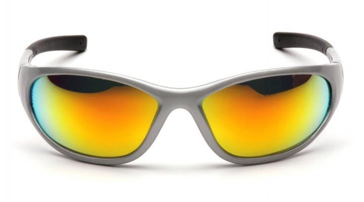 Pyramex SS33 Zone II Safety Glasses w/Silver Frame