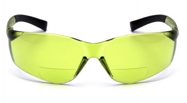 Pyramex S2514 Ztek Readers Safety Glasses w/Pale Green Frame