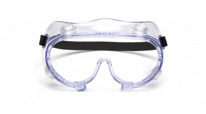 Pyramex G20 Chemical Splash Thick Skirt Goggle