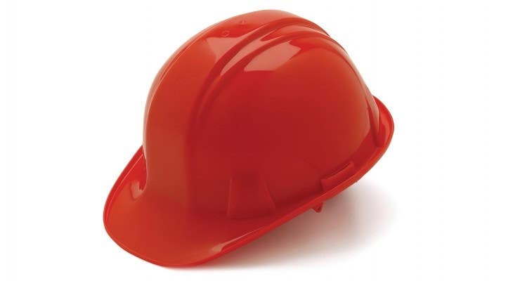 Pyramex HP140 SL Series Cap Style Hard Hat w/4 Pt Snap Lock Suspension