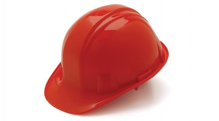 Pyramex HP161 SL Series Cap Style Hard Hat w/6 Pt Ratchet Suspension