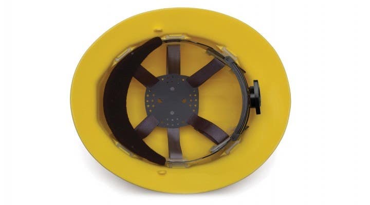 Pyramex HP261 Full Brim 6 Pt Ratchet Suspension Only