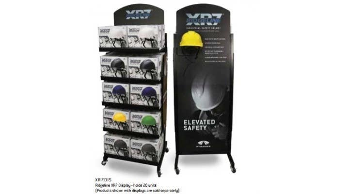 Pyramex XR7DIS Floor Display XR7 Safety Helmets