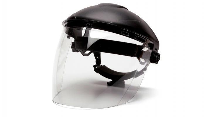 Pyramex S1110 Tapered Polycarbonate Face Shield