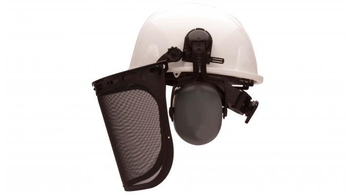 Pyramex FORKIT10 Forestry Kit White Ridgeline Cap Style Hard Hat