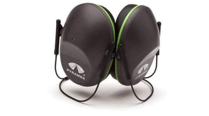 Pyramex BH9010 Black Behind The Head Earmuff