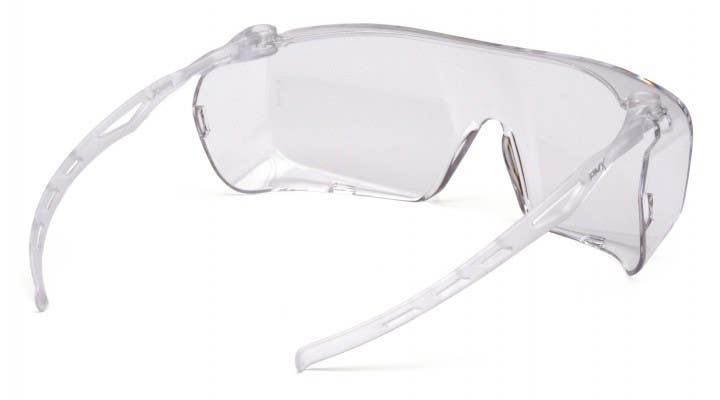 Pyramex PYS9910ST Clear H2X Anti-Fog Lens with Clear Temples