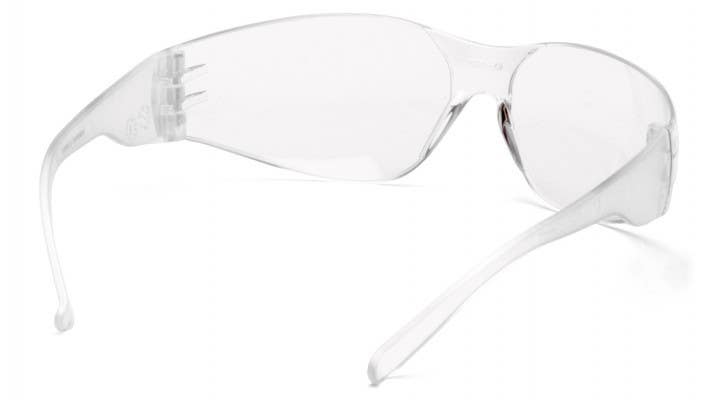Pyramex PYS4110S4PK Intruder Safety Glasses - Clear Lens with Clear Temples