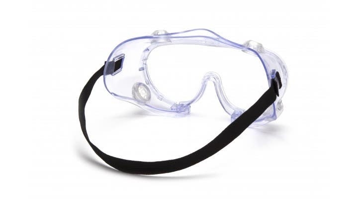 Pyramex PYG205T G205 Series - Chemical Splash Goggle with Anti-Fog Lens