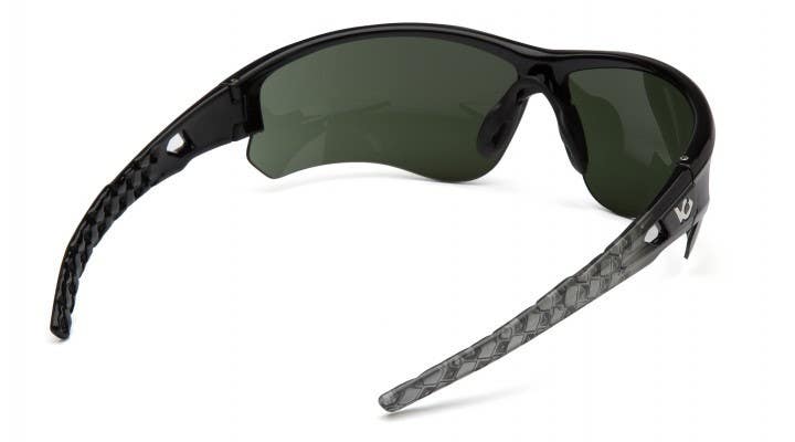 Pyramex VGSSB1226TB Atwater Eyewear - Silver Black Frame/Forest Gray Anti-Fog Lens