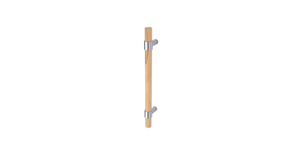 Rockwood RM4160/RM4170 ArborTek Wood Grip Straight Pull with Collar Mount Posts & Flat Ends