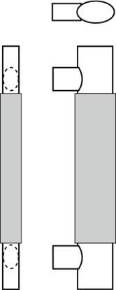 Rockwood RM6200 Leather Oval - Ergonomic Pull - True Oval