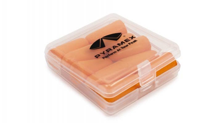 Pyramex PYDP1000PC 5 Pair Disposable Uncorded Disposable Earplugs With Case