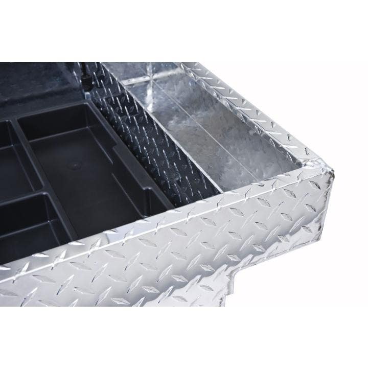 CRESCENT JOBOX 1-232 Gear-Lock Aluminum Single Lid Fullsize Crossover Truck Box