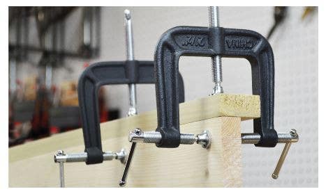 Bessey B-EC3 Three Way Edge Clamp, 2.5" x 2.5", 300 lb