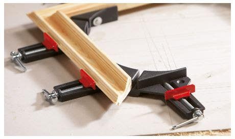 Bessey WS-1 Clamp, Woodworking, Angle Clamp, Light Duty, Approx. 3" Per Side