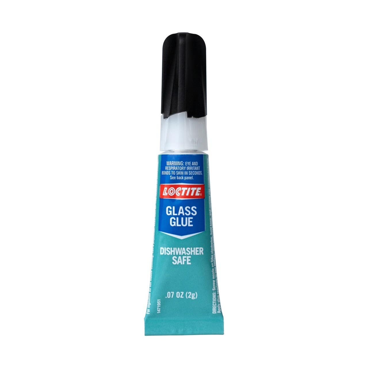 Loctite 233841 Glass Glue, 2g Tube, Finish-Clear