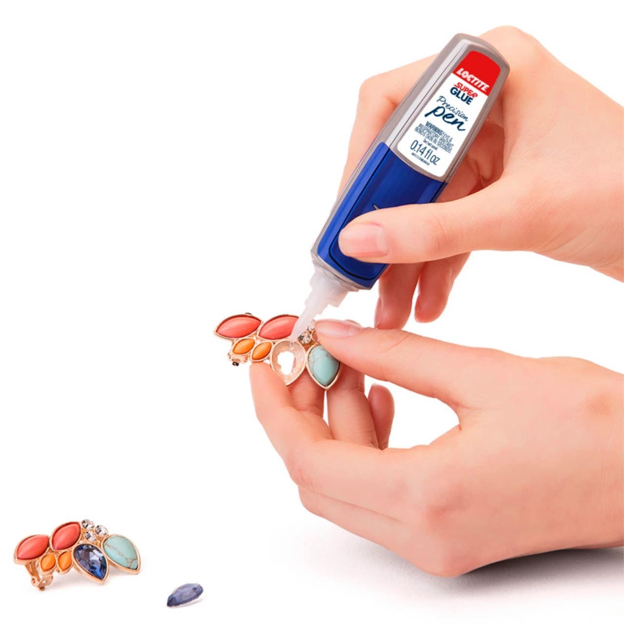 Loctite 2066118 Super Glue Precision Pen, 4g Bottle, Finish-Clear