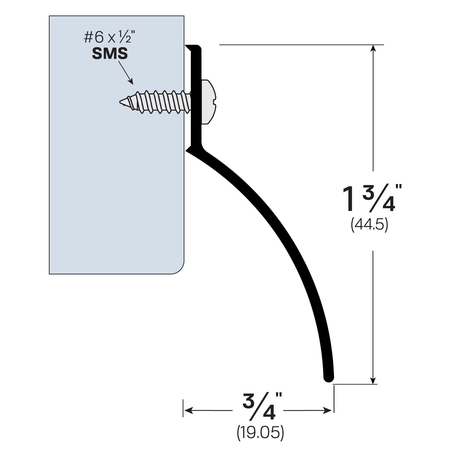 Legacy Manufacturing 711 Door Sweep