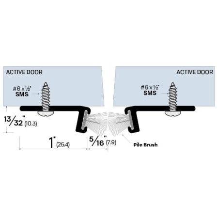 Legacy Manufacturing 789 Meeting Stile (13/32" by 1-3/16")