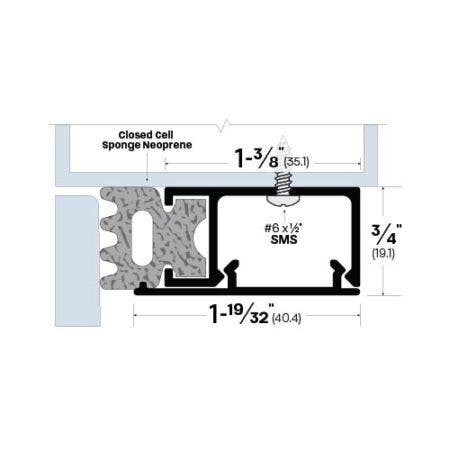 Legacy Manufacturing 5074 Gasketing (1-19/32" by 3/4")