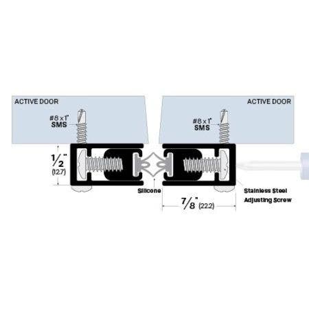 Legacy Manufacturing 7378 Meeting Stile (7/8" by 1/2")