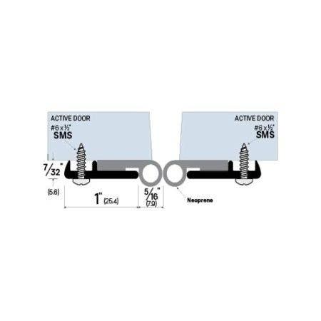 Legacy Manufacturing 7823 Meeting Stile (7/32" by 1-1/4")