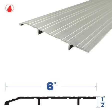 Legacy Manufacturing 36761MA Half Saddle (6" by 1/2"), Finish-Mill Aluminum