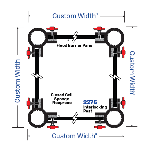 Legacy Manufacturing 5060MA Free Standing, Surface Mounted,Finish-Mill Aluminum