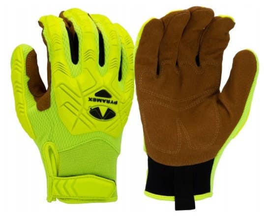 Pyramex GL202HT TPR Leather Palm Gloves