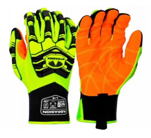 Pyramex GL806HT High Impact TPR PVC Gloves