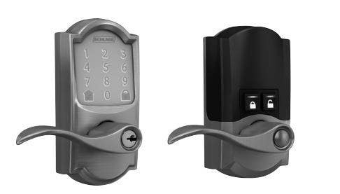 Schlage FE789WBC Camelot Schlage Encode Smart WiFi Lever Lock