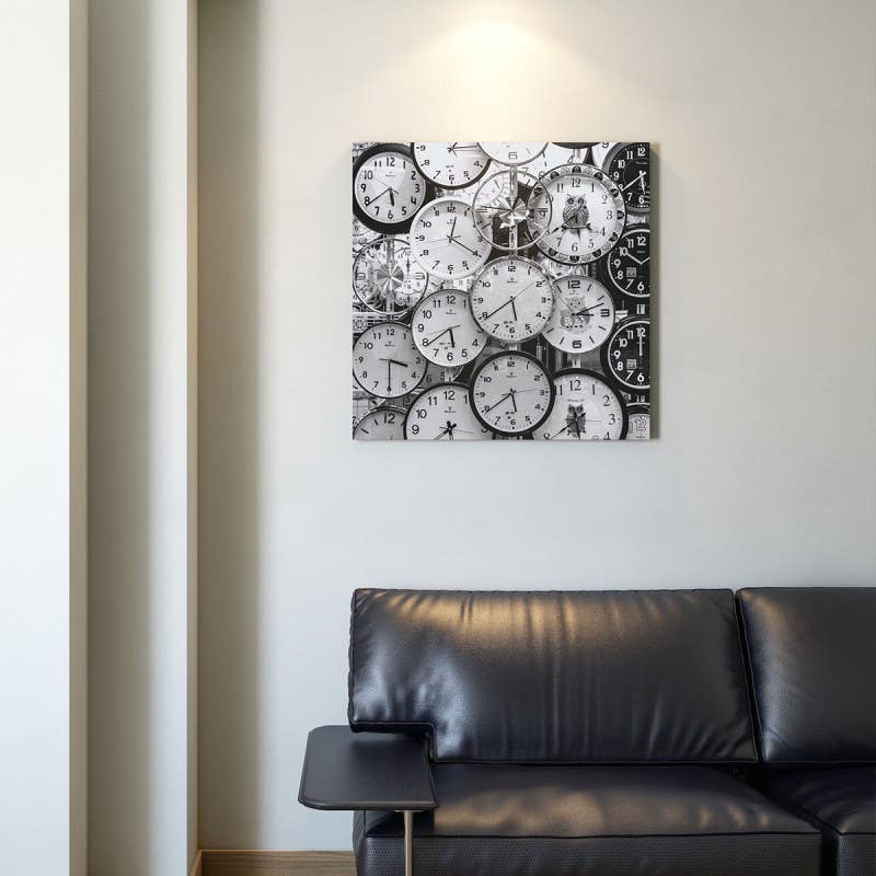 Bain Signature Timepiece Printed Canvas Art