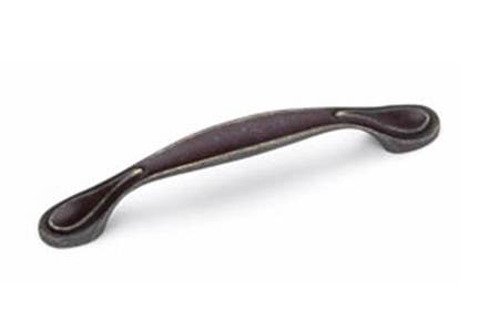 Laurey 24278 96mm  Windsor Teardrop Pull - Weathered Antique Bronze