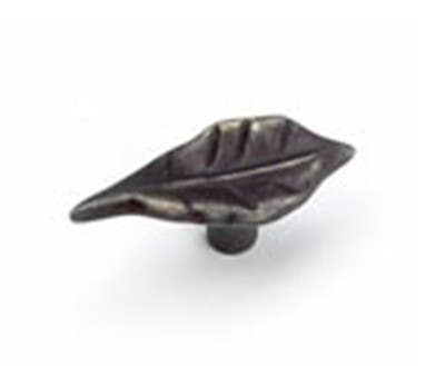 Laurey 24978 2" Windsor Leaf Knob - Weathered Antique Bronze