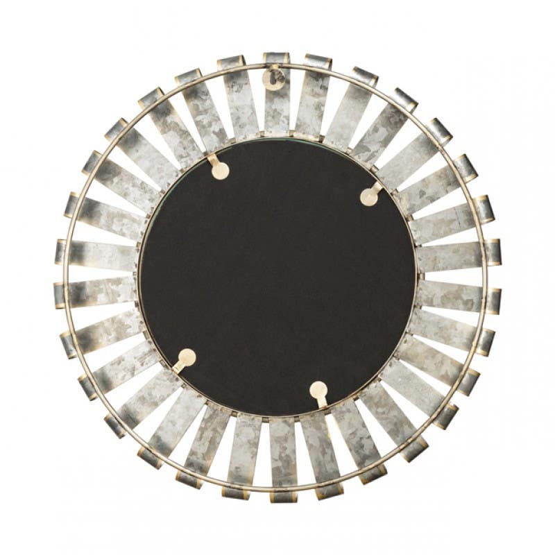 Bain Signature Romana Mirror With Silver Dectorative Frame