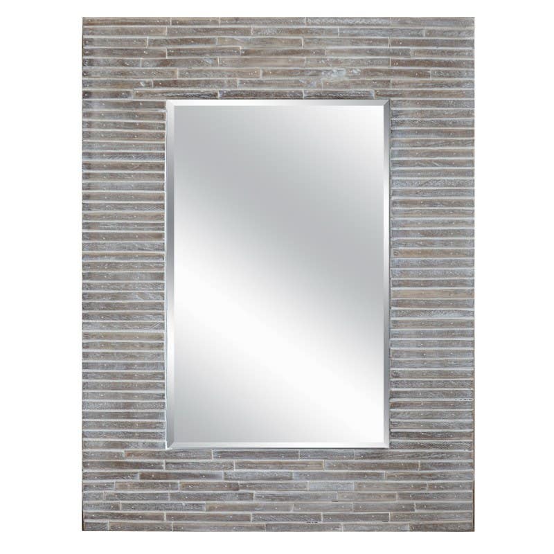 Bain Signature Winslet Rectangualr Wood Decorative Mirror