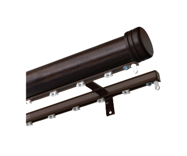 Forest Drapery CORDOBA 2" Wood Traversing System