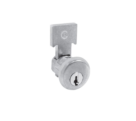 CompX C8137 National, Pin Tumbler Metal Drawer Lock w/ Insertable Stainless Steel Bolt, 19/32" Cylinder Length