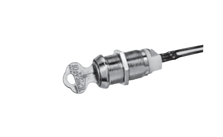 CompX C3535-BDC Chicago Double Bit Maintaining Ul Recognized Switch Lock, Single Pole, Double Throw