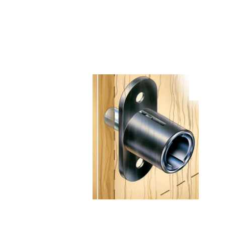 CompX C175CB Timberline, Push Lock For Sliding, Bypass Wood Cabinet Doors